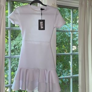 White pretty little things formal dress.